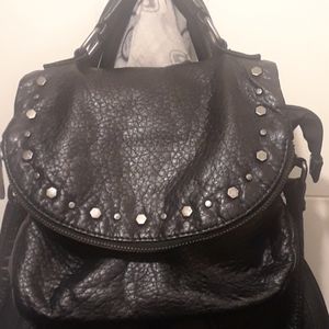 LD studded crossbody bag